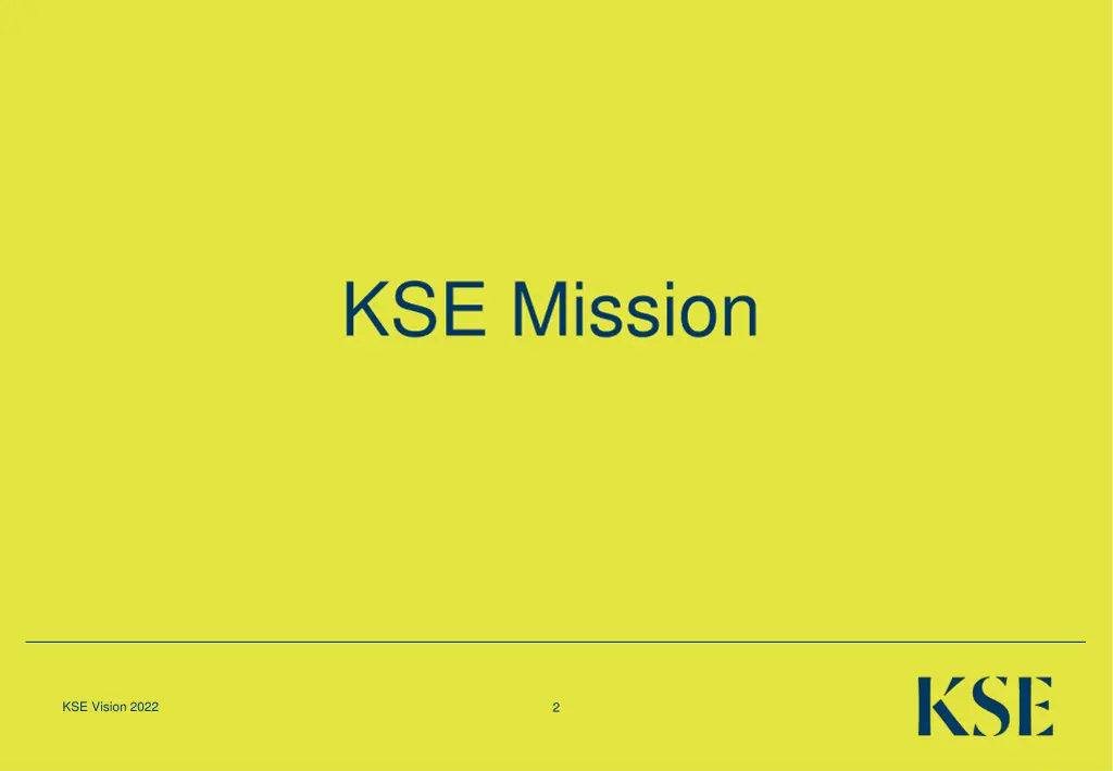 kse mission