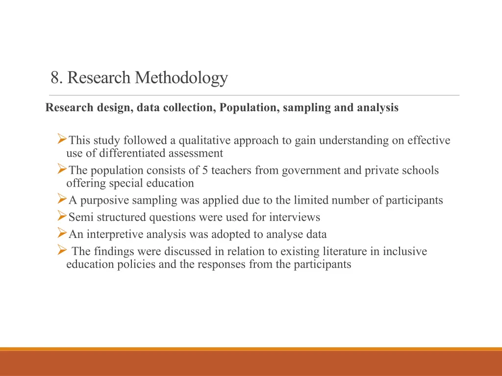 8 research methodology research design data