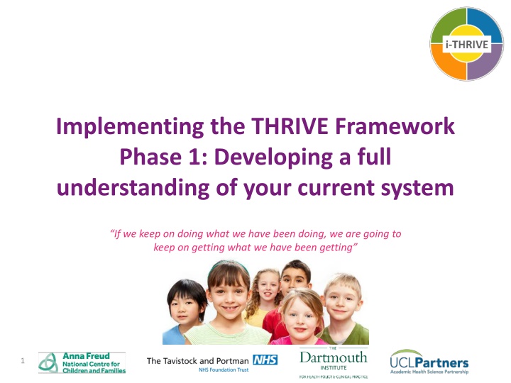 implementing the thrive framework phase