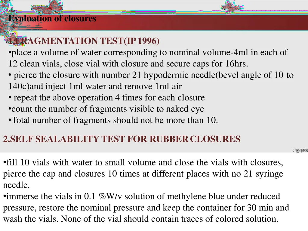 evaluation of closures