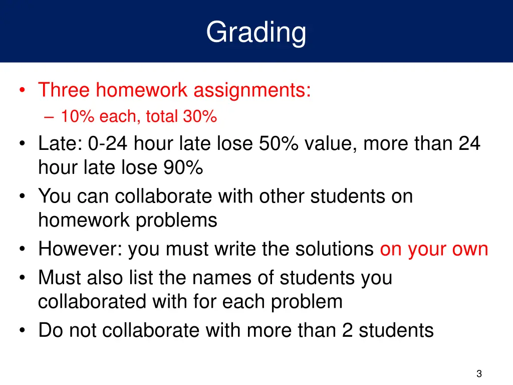 grading