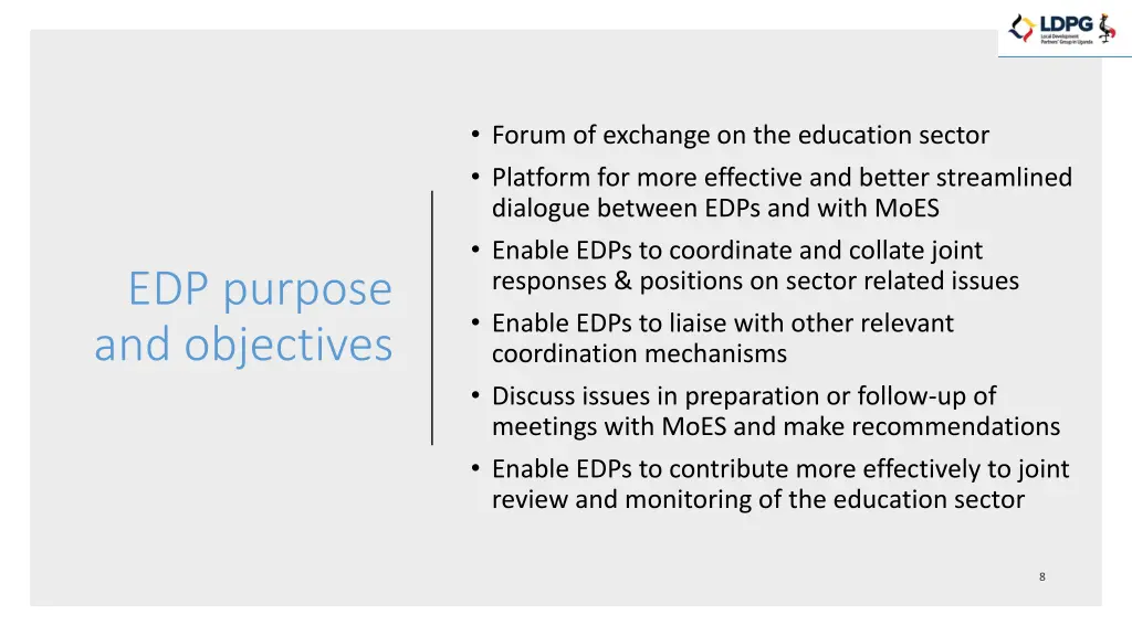 forum of exchange on the education sector