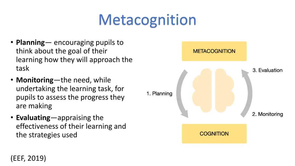 metacognition