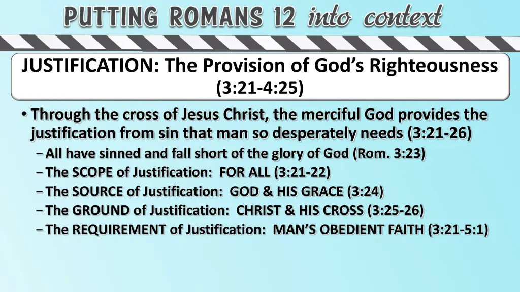 justification the provision