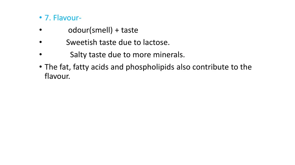 7 flavour the fat fatty acids and phospholipids