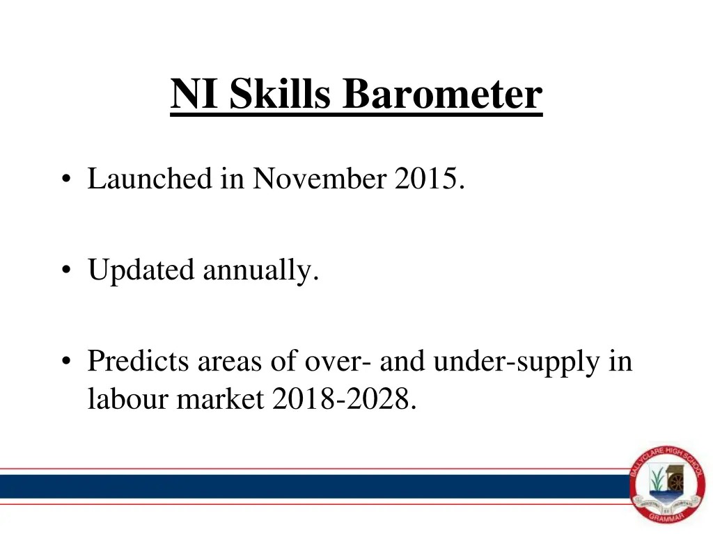 ni skills barometer