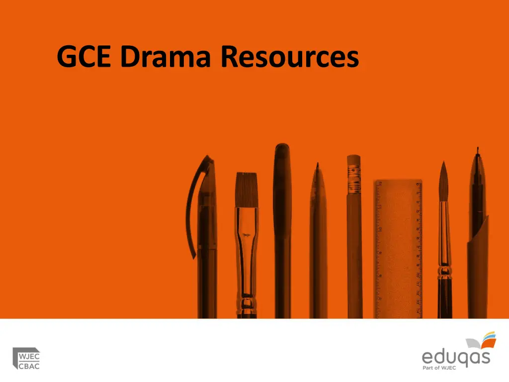 gce drama resources