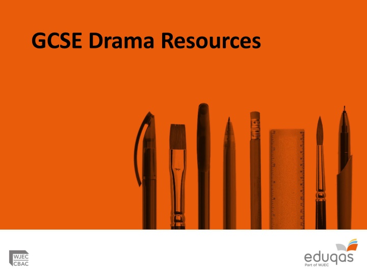 gcse drama resources