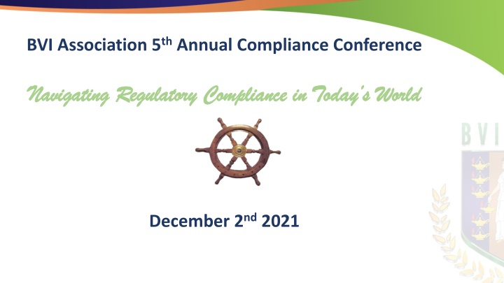 bvi association 5 th annual compliance conference