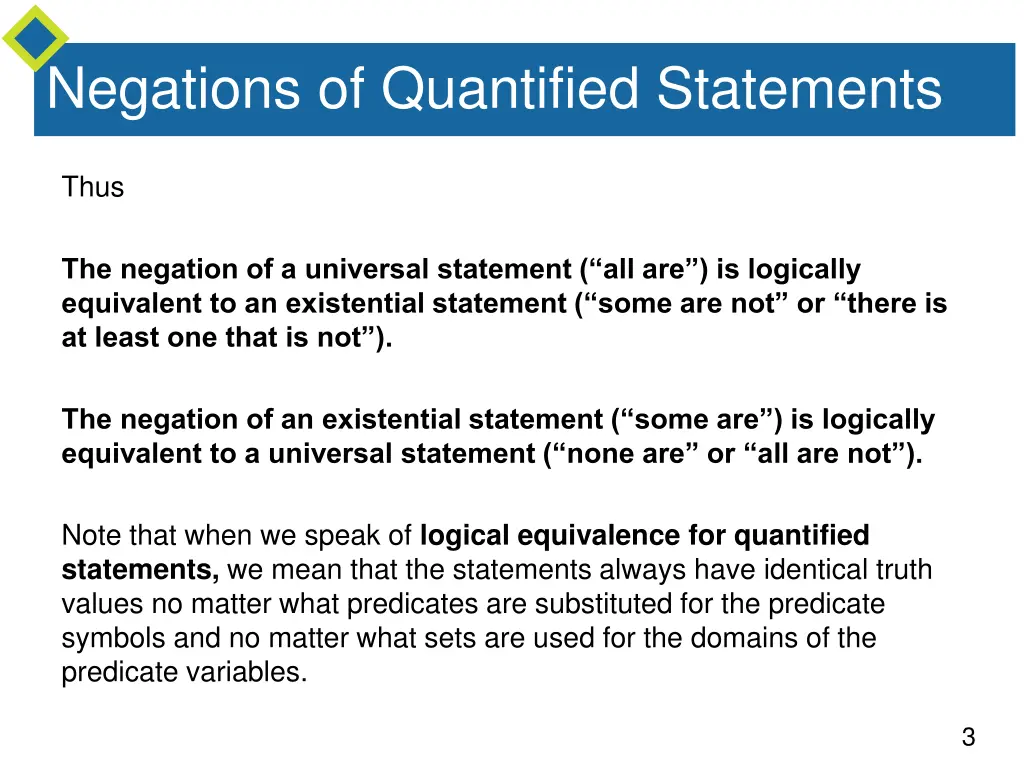 negations of quantified statements 2