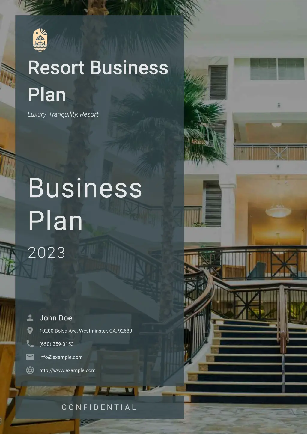 resort business plan