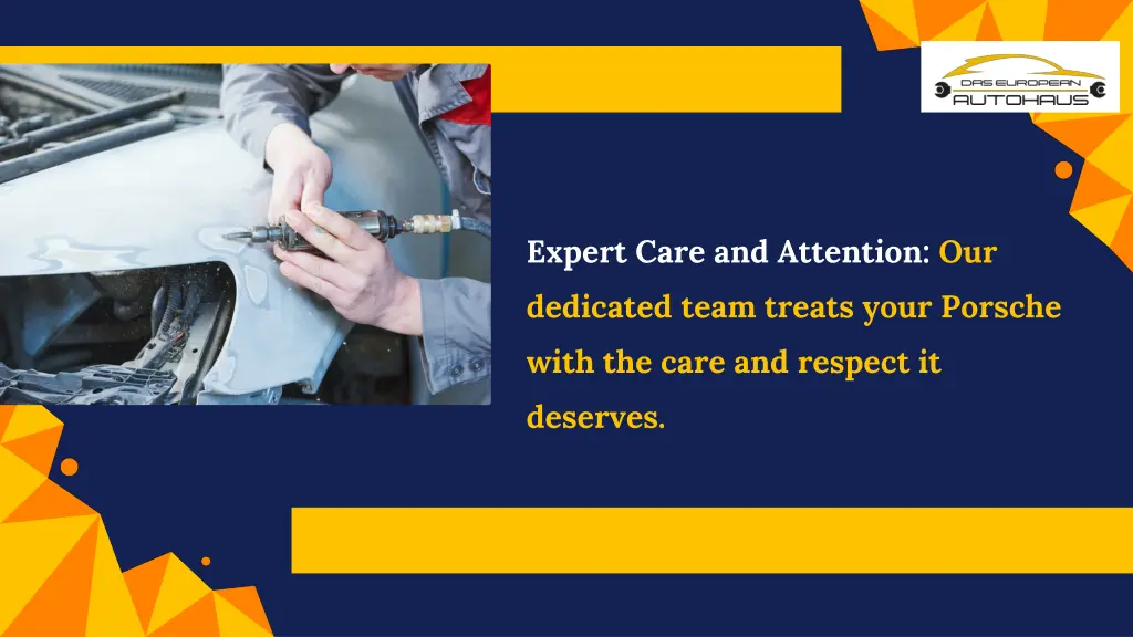 expert care and attention our dedicated team