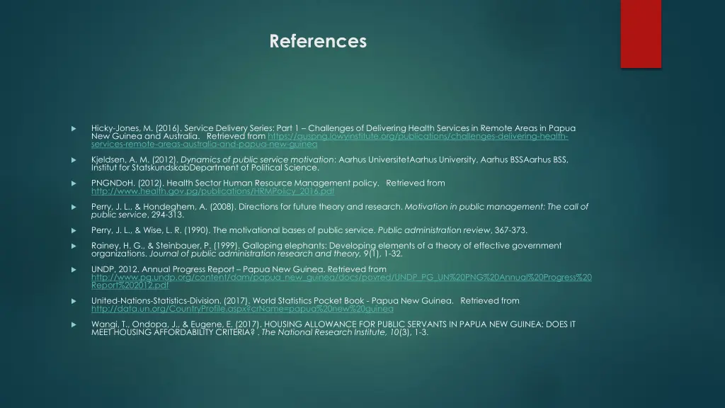 references