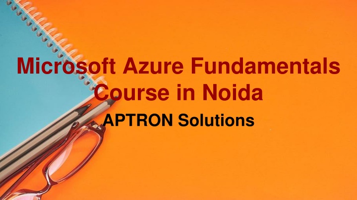 microsoft azure fundamentals course in noida