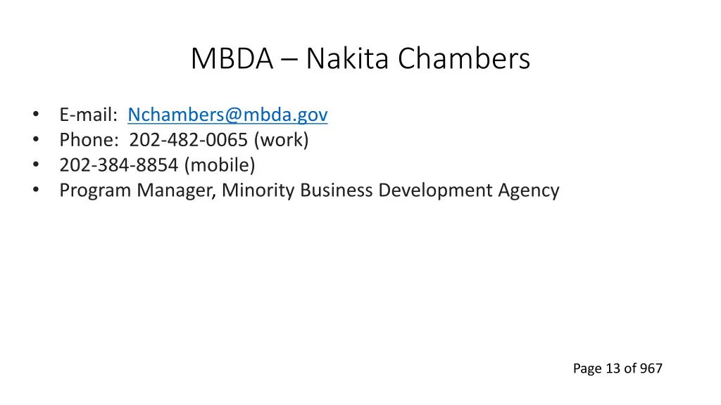 mbda nakita chambers