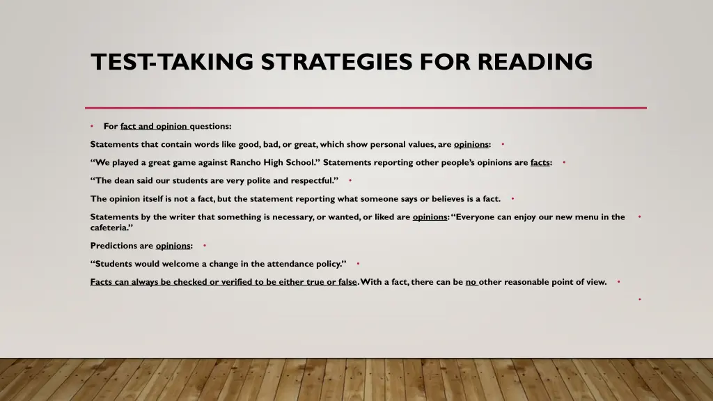 test taking strategies for reading 17