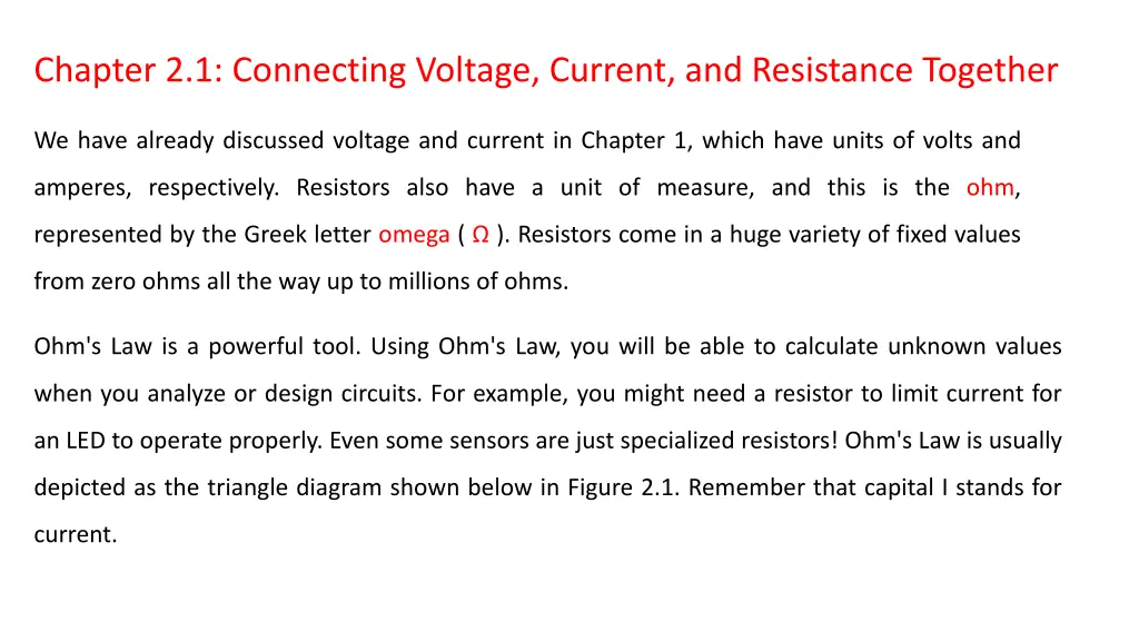 chapter 2 1 connecting voltage current