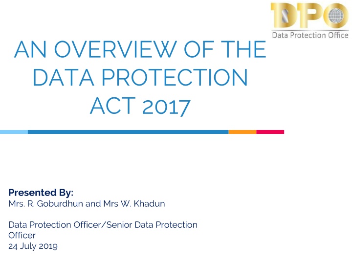 an overview of the data protection act 2017