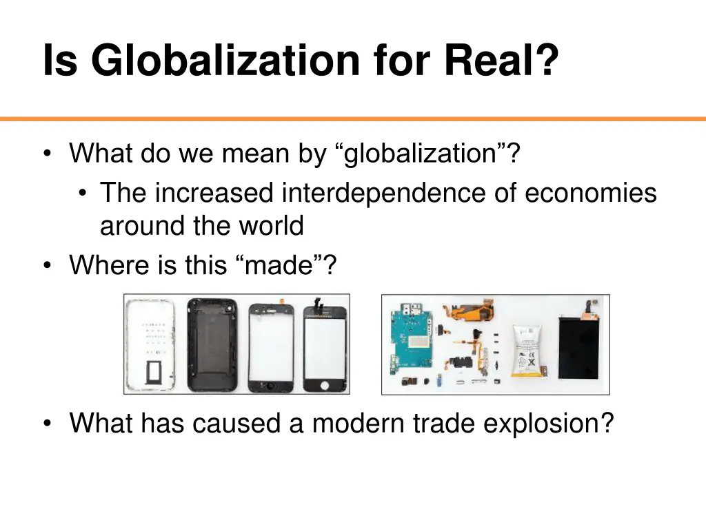 is globalization for real