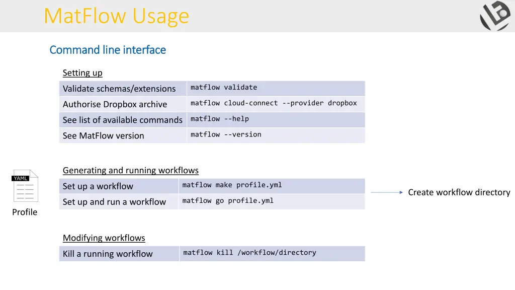 matflow usage 1