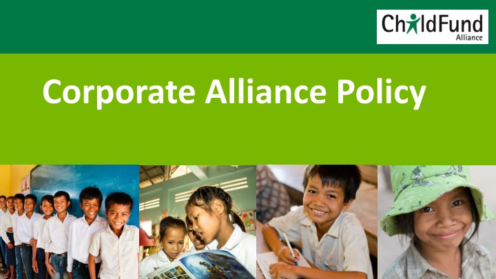 corporate alliance policy