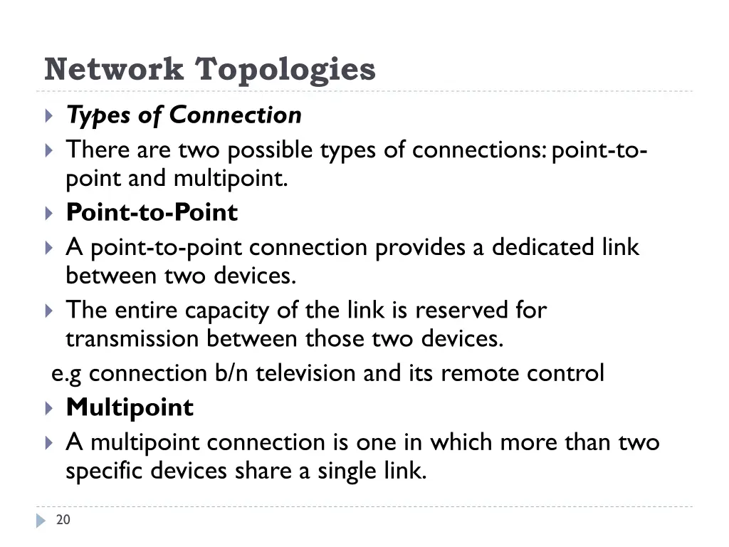 network topologies