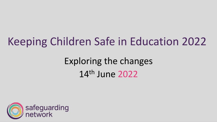 keeping children safe in education 2022