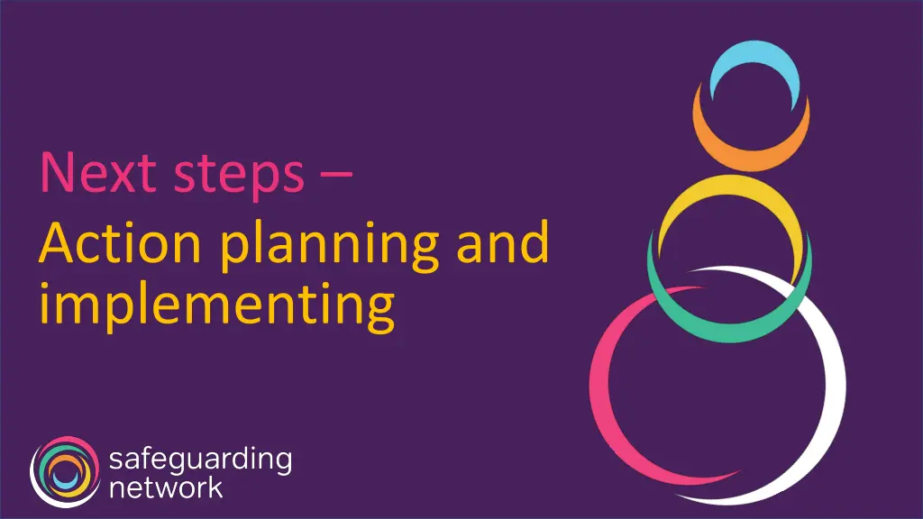 next steps action planning and implementing