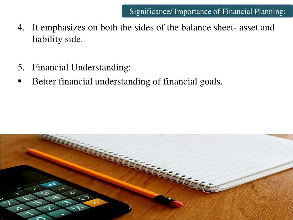 significance importance of financial planning 2