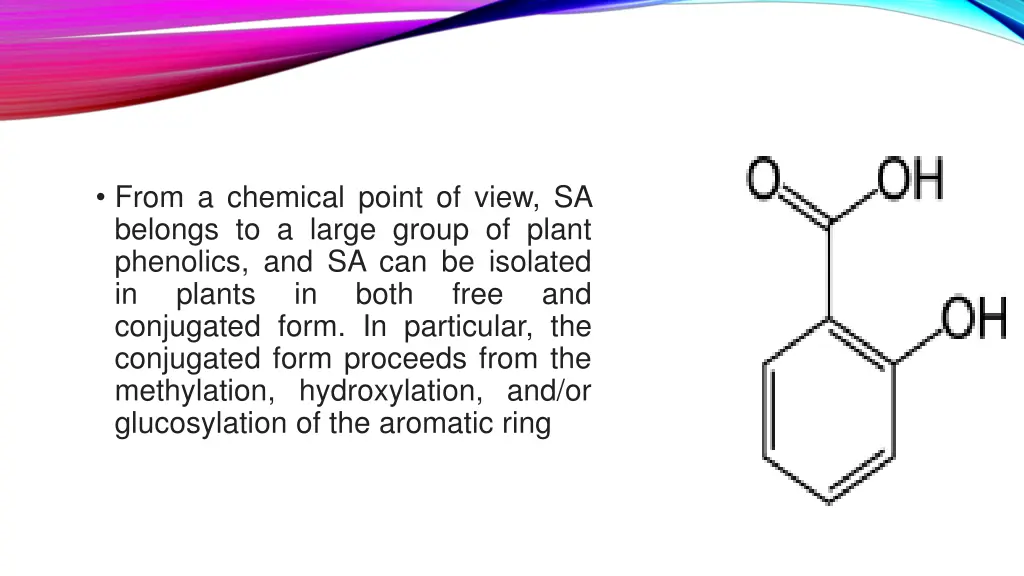 from a chemical point of view sa belongs