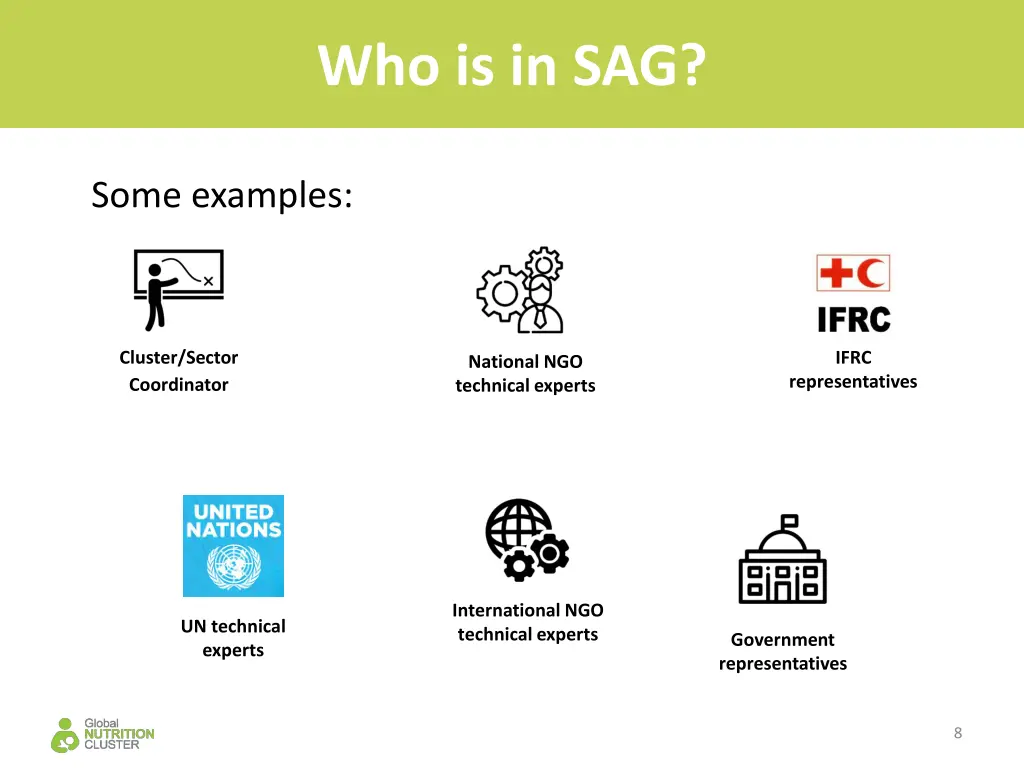 who is in sag