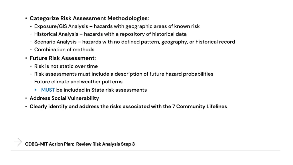 categorize risk assessment methodologies exposure