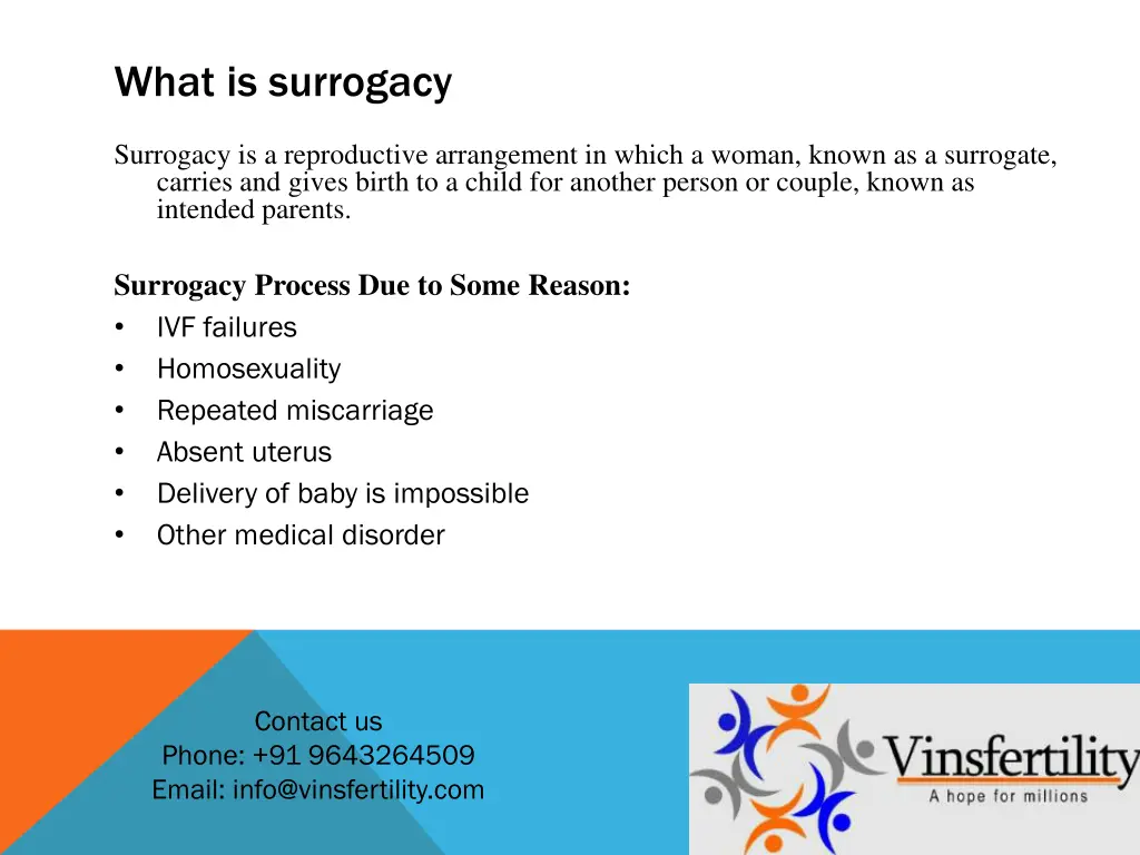 what is surrogacy