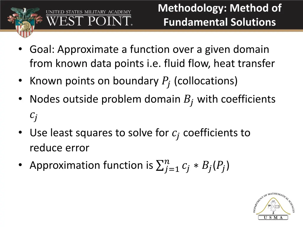 methodology method of fundamental solutions