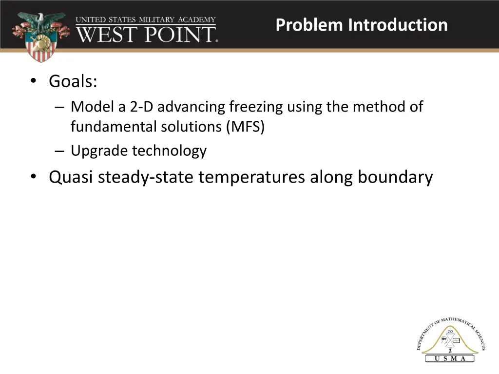 problem introduction