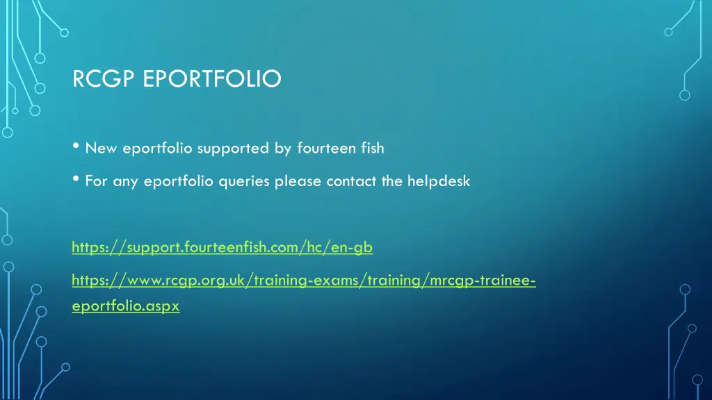 rcgp eportfolio