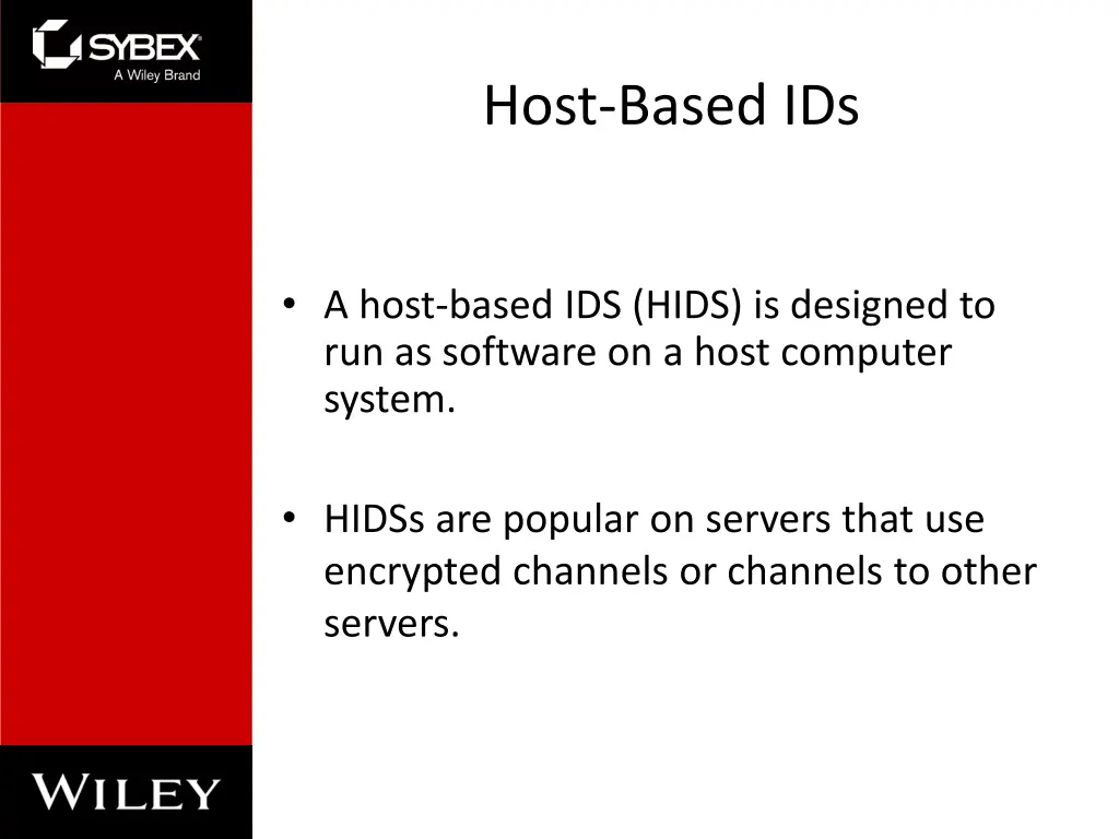 host based ids