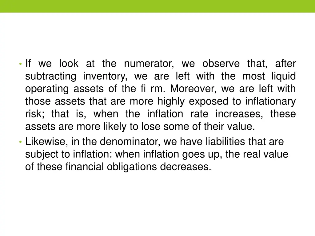 if we look at the numerator we observe that after