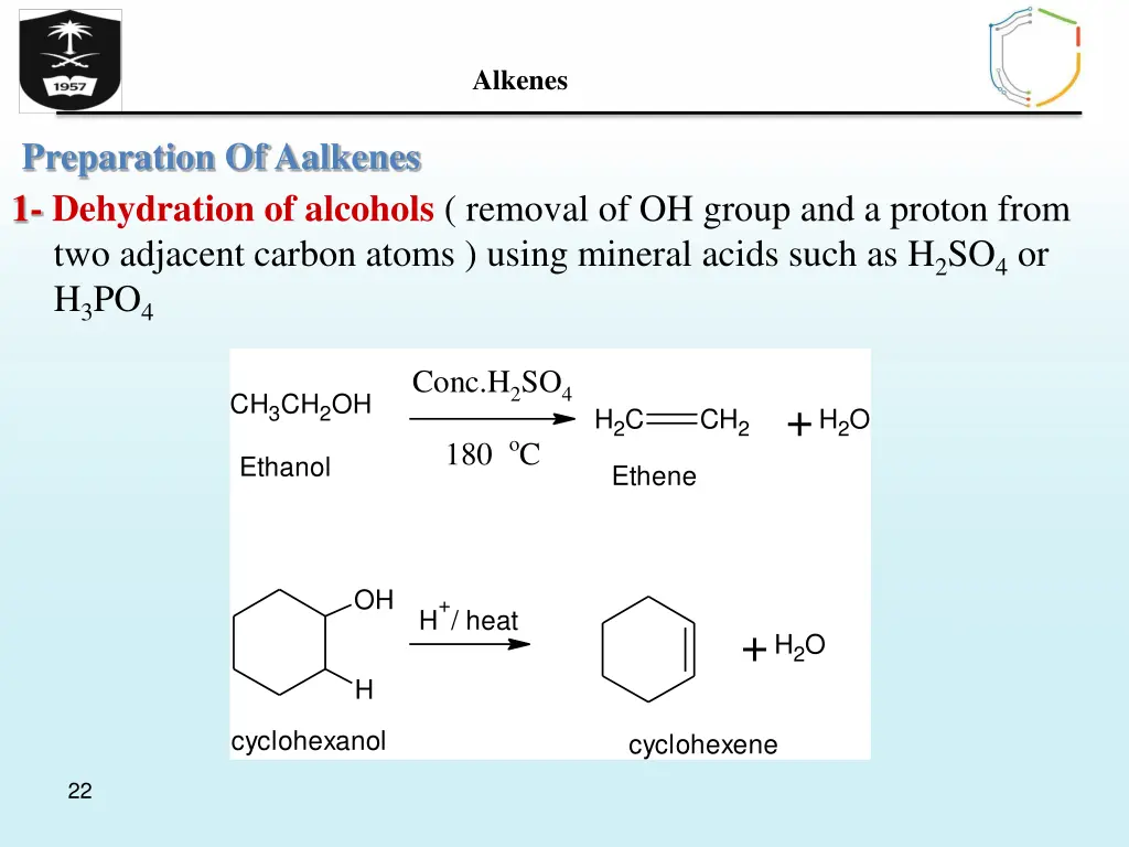 alkenes 20