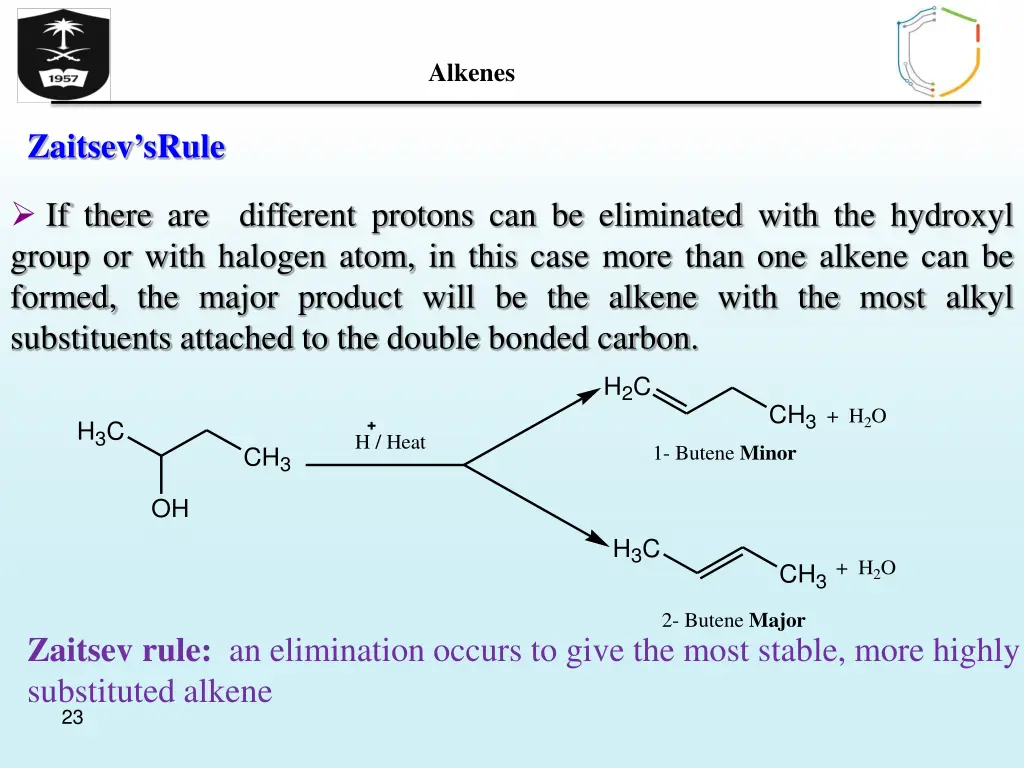 alkenes 21