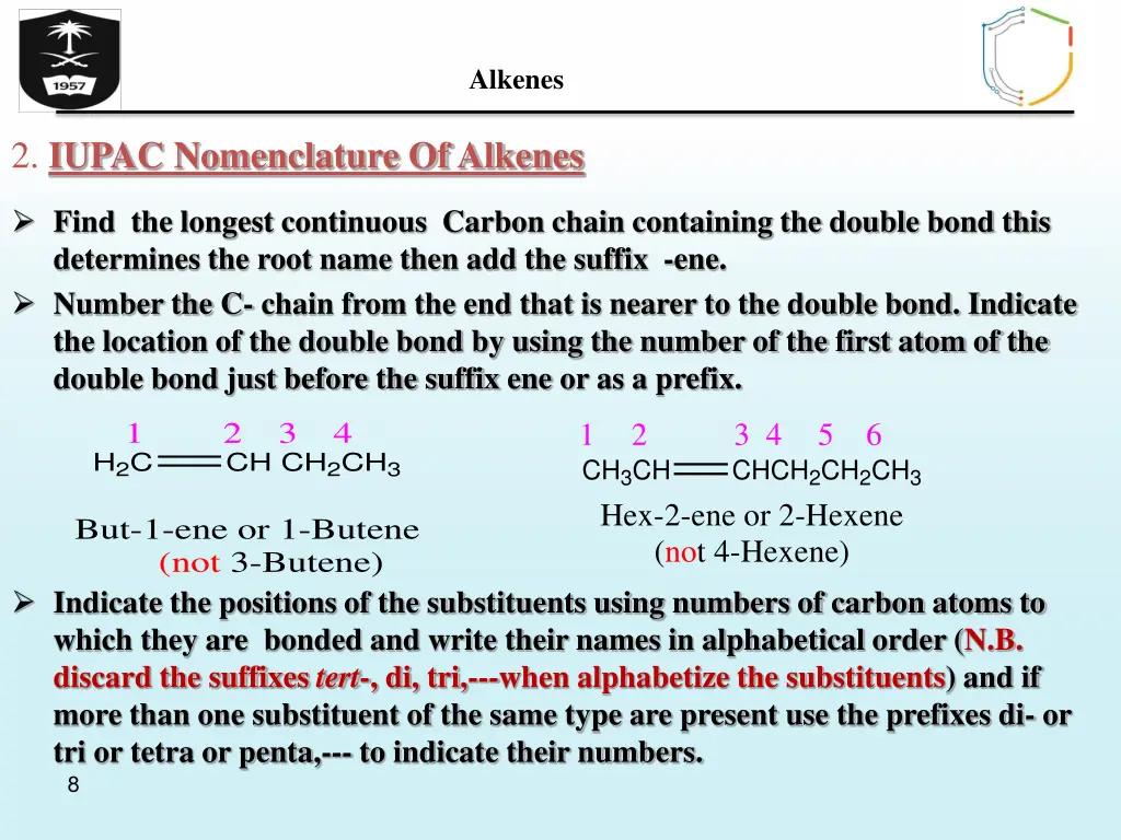 alkenes 6