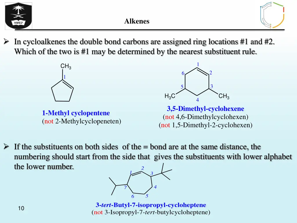 alkenes 8