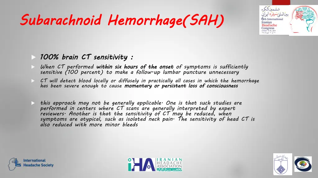 subarachnoid hemorrhage sah