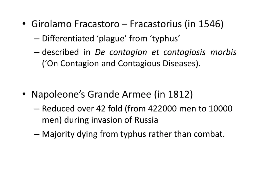 girolamo fracastoro fracastorius in 1546