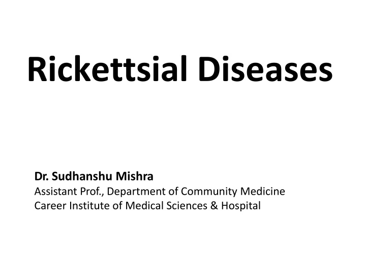 rickettsial diseases