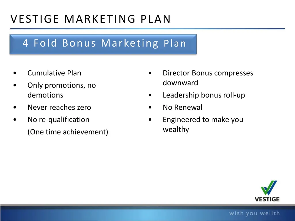 vestige marketing plan