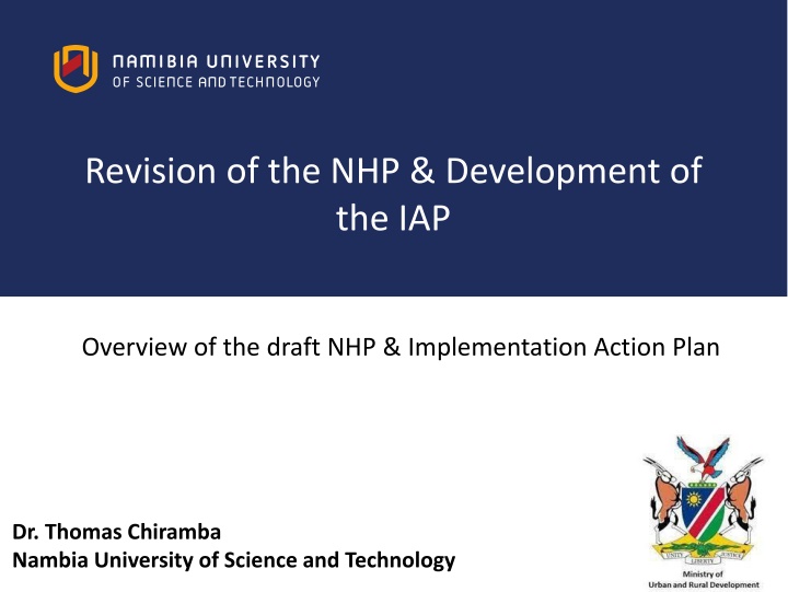 revision of the nhp development of the iap