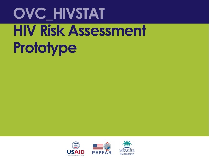 ovc hivstat hiv risk assessment prototype