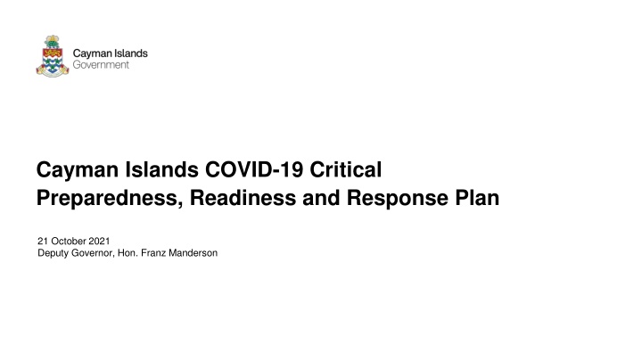 cayman islands covid 19 critical preparedness