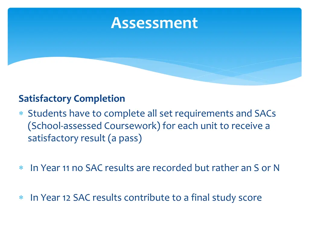 assessment